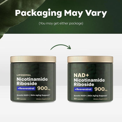 NAD+ Supplement for Skin Aging Support, Energy, and Focus