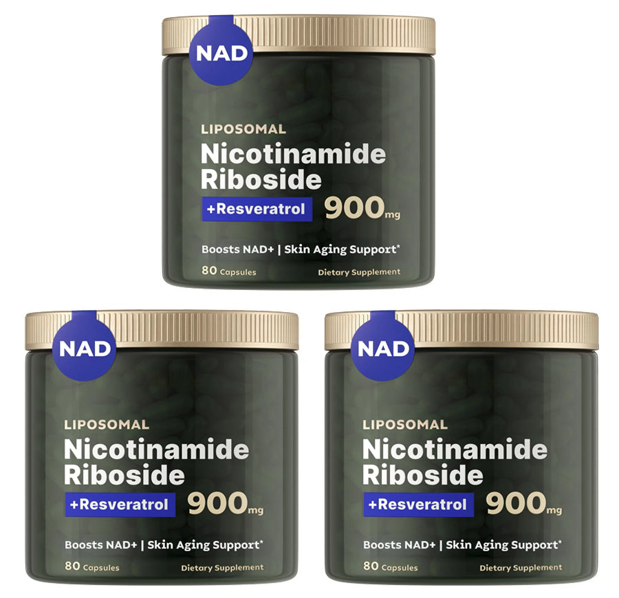 NAD+ Supplement for Skin Aging Support, Energy, and Focus